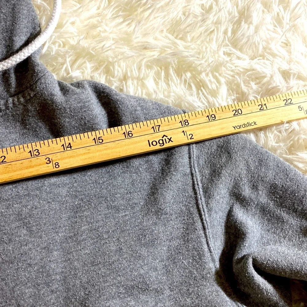 RSQ BOY’S GRAY ZIP UP FLEECE HOODIE Size S EUC